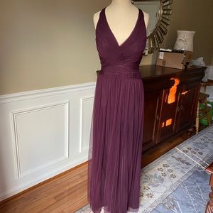 Anthropologie/BHLDN Purple Edith Dress - Size 8